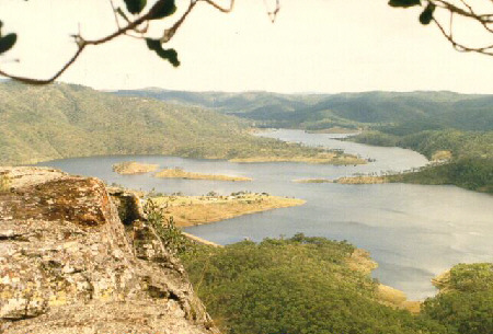 View of Cania Dam