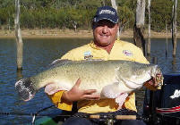 Dave Hodge with a good size Murray Cod