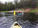Kayaking Enoggera Reservoir